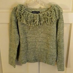 Norton McNaughton Fringe Boatneck Sweater XS